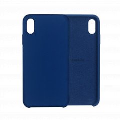 Merskal premium silikoneskal til iPhone X/Xs (Blue)