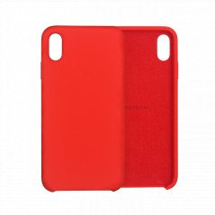 Merskal premium silikonskal till iPhone X/Xs (Red)