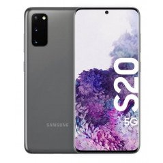 Samsung Galaxy S20 5G 128GB DS Cosmic Gray med 120 Hz skärm (beg)