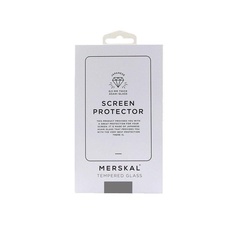 Screen protectors - Merskal 2.5D skärmskydd med härdat glas till iPhone 11 Pro/X/XS