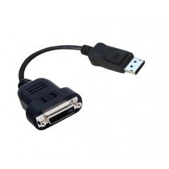 DisplayPort till DVI-adapter 15 cm (beg)