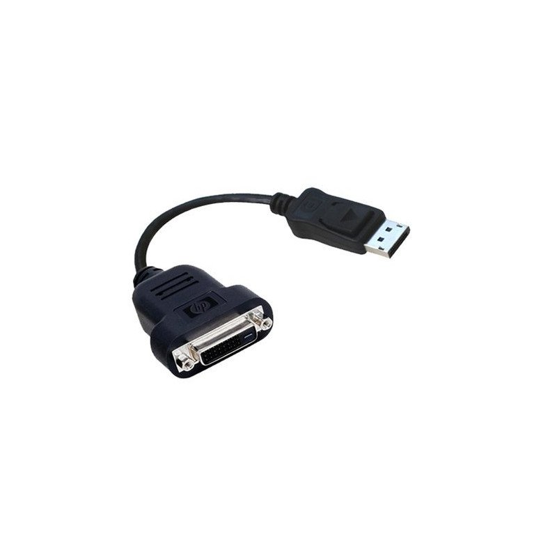 DisplayPort-kabel & DisplayPort-adapter - DisplayPort till DVI-adapter 15 cm (beg)