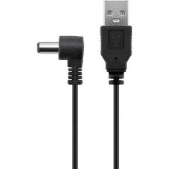USB-dimser - Goobay kompakt USB-drevet ventilator 13 cm sort