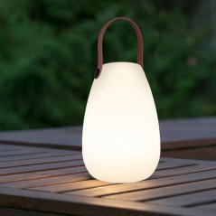 LED-lampa - Smartwares genopladelig udendørs lanterne med LED i flere farver