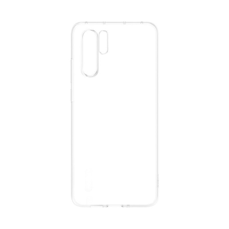 Cases - Merskal gennemsigtig silikoneskal til Huawei P30 Pro