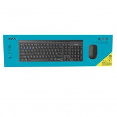 Wireless Keyboards - Rapoo 8100M trådlöst tangentbord och mus (bluetooth + USB)