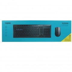 Wireless Keyboards - Rapoo 8200M trådlöst tangentbord och mus (bluetooth + USB)
