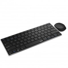 Trådlösa tangentbord - Rapoo 9000M trådlöst tangentbord och mus (bluetooth + USB)