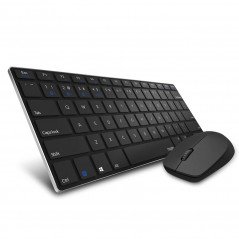 Rapoo 9000M trådløst tastatur og mus (Bluetooth + USB)
