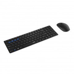 Trådlösa tangentbord - Rapoo 9300M trådlöst tangentbord och mus (bluetooth + USB)