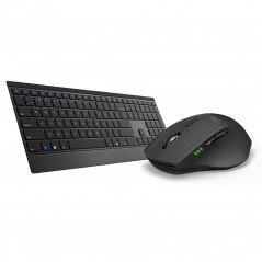 Rapoo 9500M trådløst tastatur og mus (Bluetooth + USB)