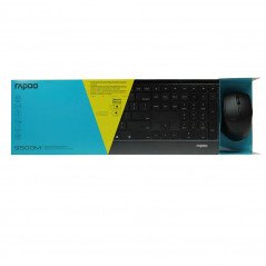 Trådlösa tangentbord - Rapoo 9500M trådlöst tangentbord och mus (bluetooth + USB)