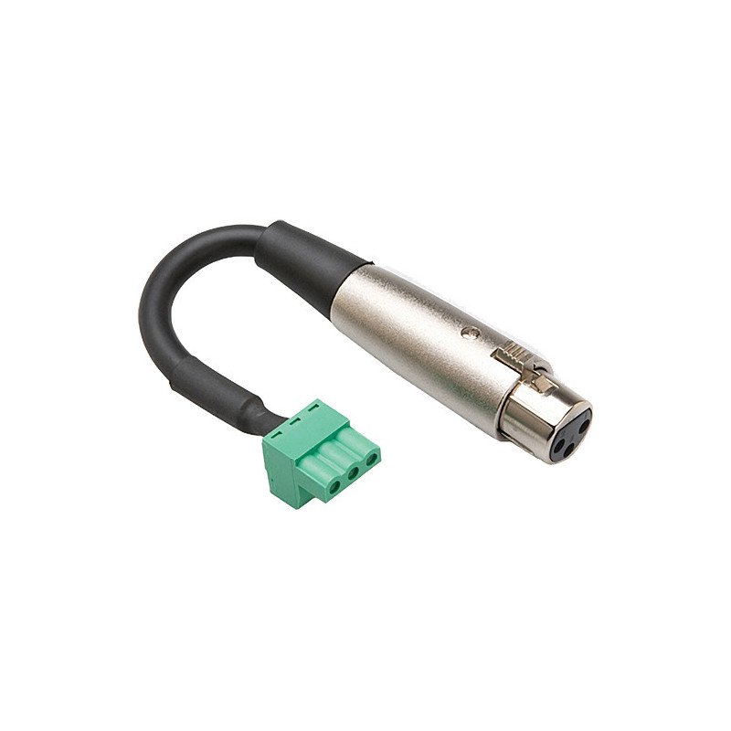 Audio cable and adapter - XLR 3-pin hona till Phoenix 3-pol adapter ljud