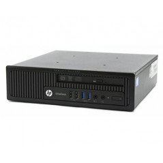Brugt stationær computer - HP Elitedesk 800 G1 USDT i5 16GB 240SSD (brugt)