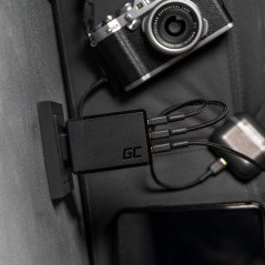 Phone Wall charger - GreenCell väggadapter med 3x USB, QC 3.0 max. 30W