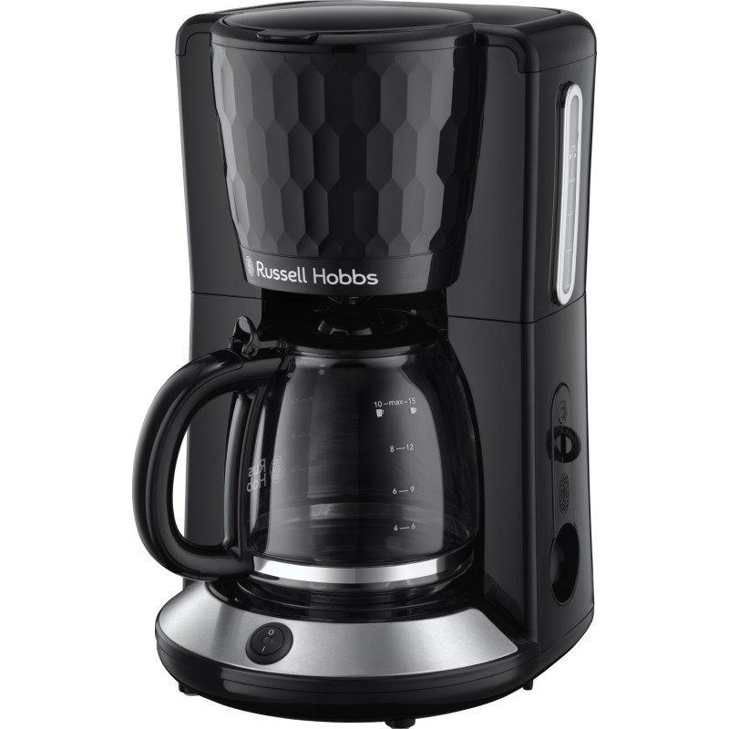 Kaffekokare - Russell Hobbs Honeycomb kaffebryggare 1,25 liter (svart)