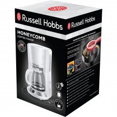 Coffee maker - Russell Hobbs Honeycomb kaffebryggare 1,25 liter (vit)