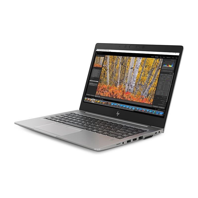 Laptop 14" beg - HP ZBook 14u G5 14" Full HD i7 16GB 512SSD WX3100 med 4G-modem Win 11 Pro (beg)