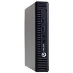 Stationär dator begagnad - HP EliteDesk 800 G2 Mini i5 8GB 128SSD med DVD-enhet (beg)