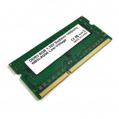 8GB RAM DDR3L SO-DIMM LOW-VOLTAGE (1,35 Volt) til bærbar computer