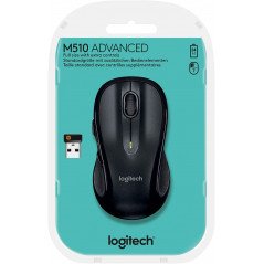 Wireless mouse - Logitech M510 trådløs lasermus med Unifying