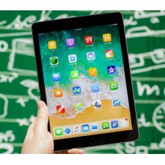 Billig tablet - iPad (2018) 6th gen 32GB Space Gray (brugt med revne i glasset)