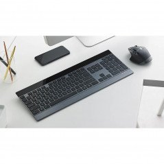 Trådløse tastaturer - Rapoo 9900M trådløst tastatur og mus med multitilstand (Bluetooth + USB)