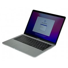 Brugt bærbar computer 13" - MacBook Pro 13-tum Retina 2017 i5 16GB 512SSD TBT3 silver (beg)