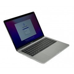 Brugt bærbar computer 13" - MacBook Pro 13-tum Retina 2017 i5 16GB 512SSD TBT3 silver (beg)