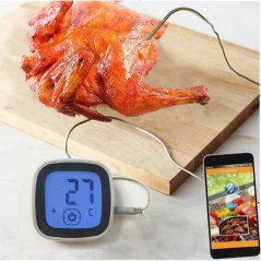 Køkkenredskaber - Digitalt madlavningstermometer med Bluetooth