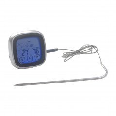 Digitalt madlavningstermometer med timer og touch-display
