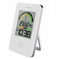 Home Supplies - Digital Inomhustermometer med hygrometer och klocka
