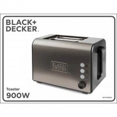 Toaster - Black+Decker Brödrost 2 skivor, 900W