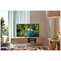 Billige tv\'er - Samsung 55-tums Slim Crystal UHD 4K LED-TV (2021)