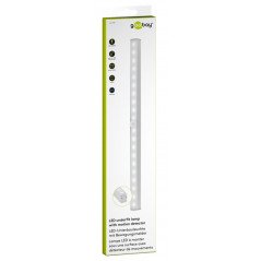 LED-lampa - Goobay batteridriven LED-lampa list med 20 LEDs och rörelsesensor (Kall vit)