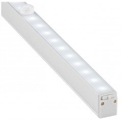 LED-lampa - Goobay batteridriven LED-lampa list med 20 LEDs och rörelsesensor (Kall vitt)