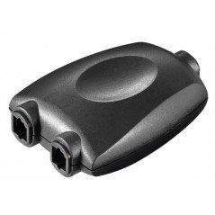 Audio cable and adapter - Toslink 1-til-2 splitter optisk lydadapter
