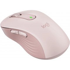 Logitech M650 M trådlös mus med Bluetooth och Logi Bolt (rosa)