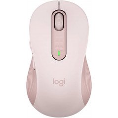 Trådløs mus - Logitech M650 M trådløs mus med Bluetooth og Logi Bolt (pink)