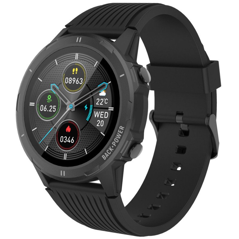 Smartwatch - Denver IPS Smartwatch med fitnessfunktioner og pulsmåler