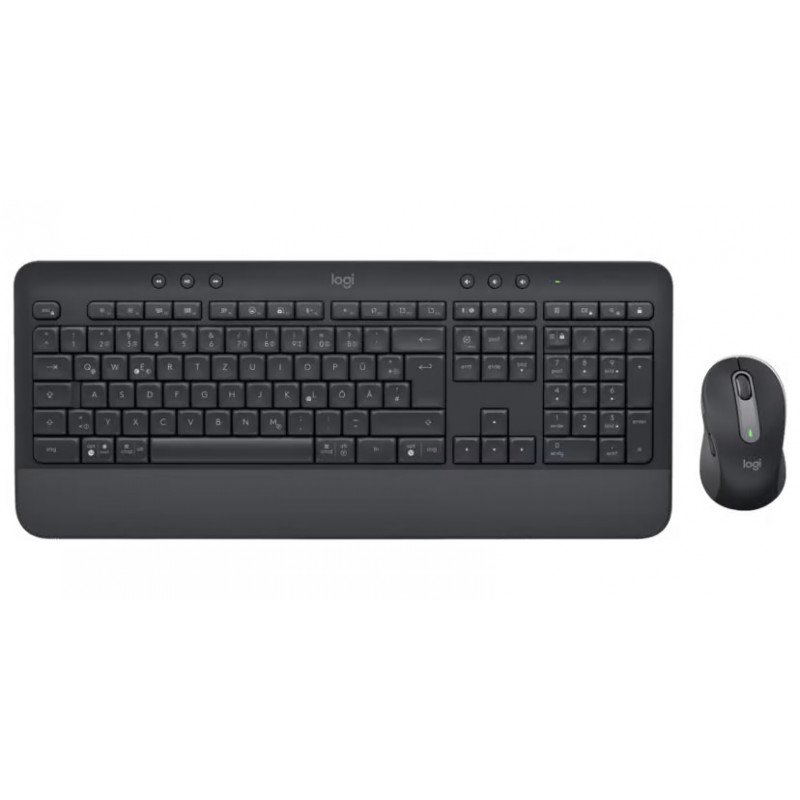 Tastatur & computermus - Logitech MK650 trådløst tastatur og mus med Logi Bolt og Bluetooth