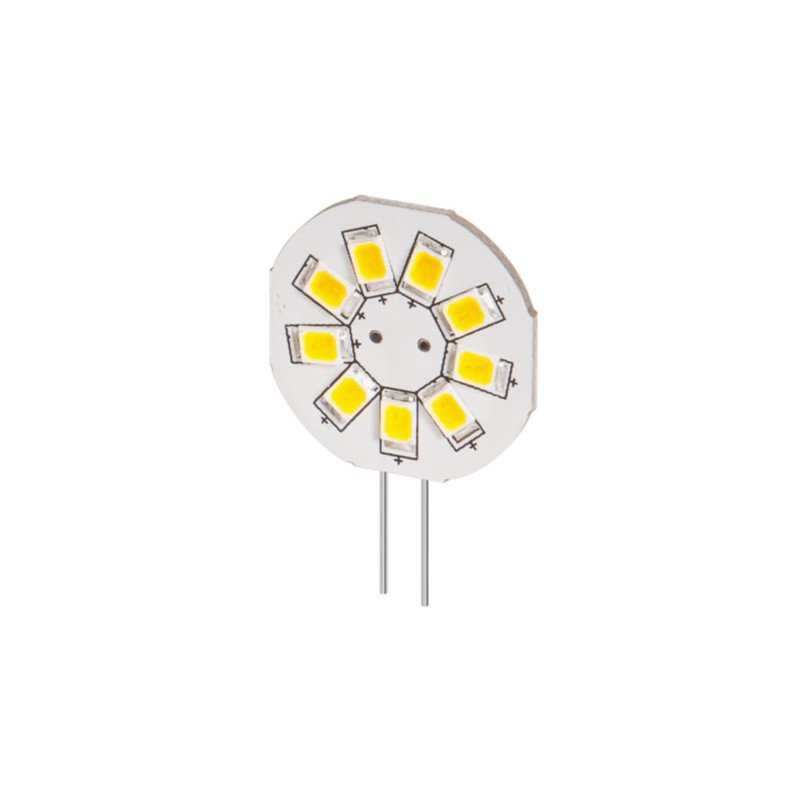 LED-lampa - LED-lampe spotlight sokkel G4 1.5 Watt varm hvid