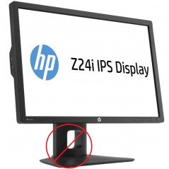 HP 24-tommers Z24i LED-skærm med IPS-panel (brugt uden fod - kan købes separat)
