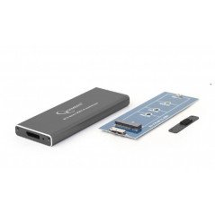 Kabinetter til intern harddisk - USB 3.0-kabinet til en extern M.2 SSD