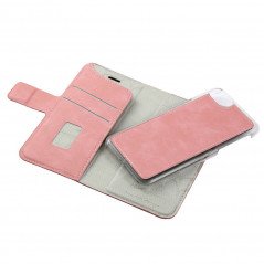 Onsala 2-i-1 magnetisk pungetui til iPhone 6/7/8/SE Dusty Pink
