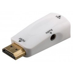 HDMI till VGA-adapter med stöd för ljud