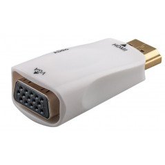 Skærmkabel & skærmadapter - HDMI til VGA-adapter med lydunderstøttelse