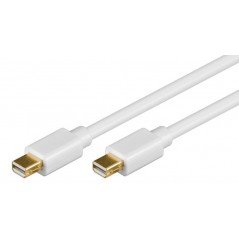 MiniDisplayPort-kabel guldpläterad 4K-stöd