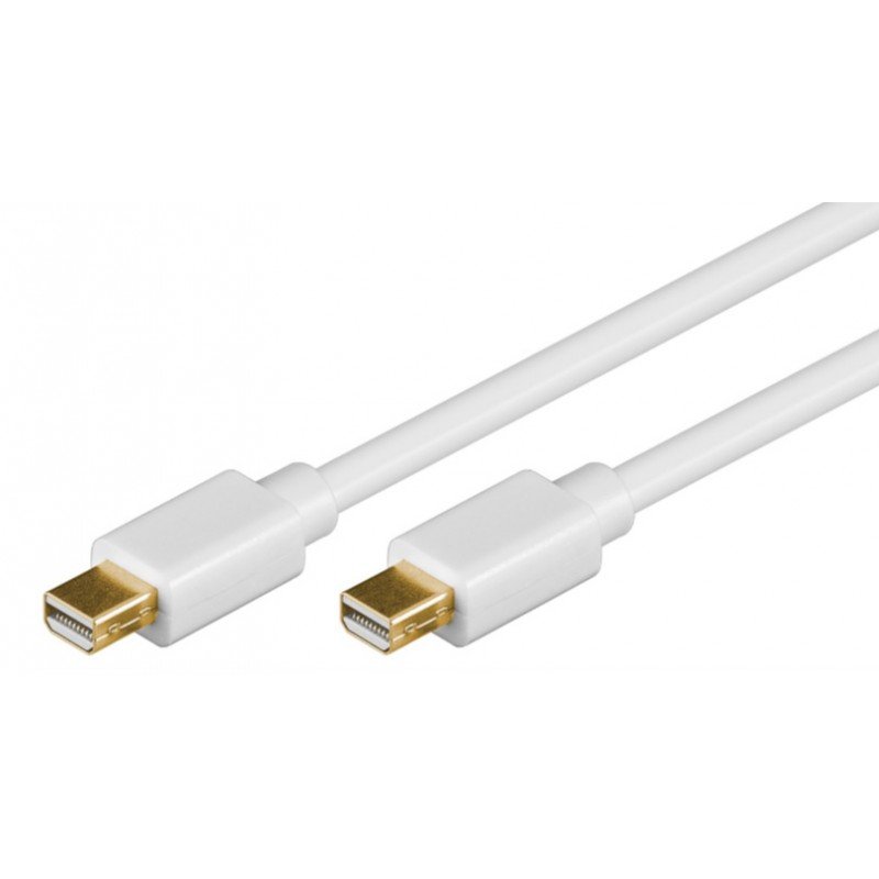 Skærmkabel & skærmadapter - MiniDisplayPort-kabel med guldbelagt 4K-understøttelse