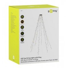 Ljusslingor - Goobay juletræsbelysning med 200 stk. LED-lys